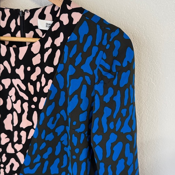 🆕 DVF‎ Leopard Belmont Dress - Picture 3 of 8